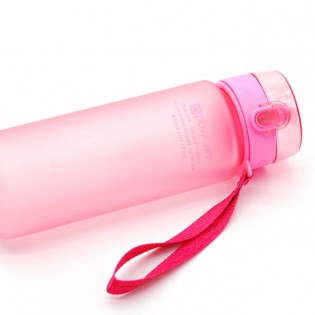 Спортивная бутылка POWCAN 800 мл — розовая (2)