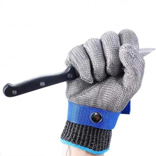 Кольчужная перчатка устойчивая к порезам Anti-cut (6)