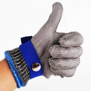 Кольчужная перчатка устойчивая к порезам Anti-cut (7)