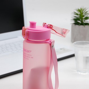 Спортивная бутылка PAWCAN 400 мл — розовая (3)