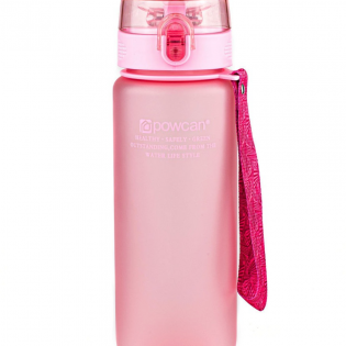 Спортивная бутылка «POWCAN» 800 мл — розовая