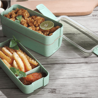 lunch box eco зелёный