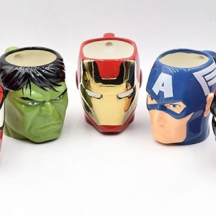чашка супергерои