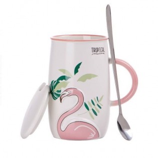 чашки для кофе Фламинго