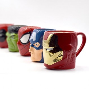 чашки для кофе супергерои