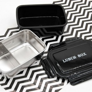 Термо ланч бокс “LunchBOX”- черный  4
