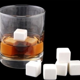 купить камни для виски Whisky Stones белые