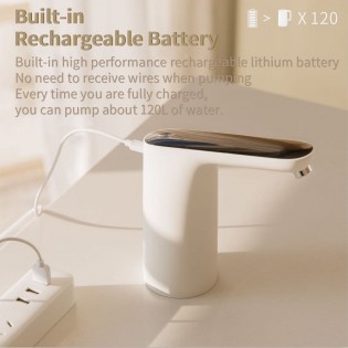 помпа электрическая для воды ePump Table Sensor – белая