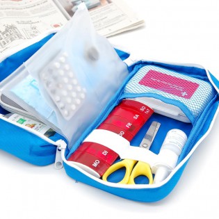 Аптечка органайзер “First Aid” – синяя 1