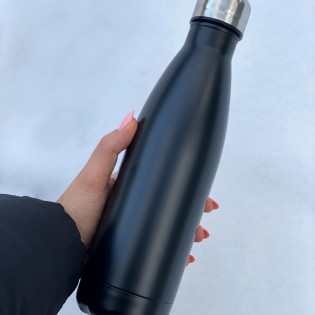 Термос стальной герметичный “Bottle” 500 мл – черный 2