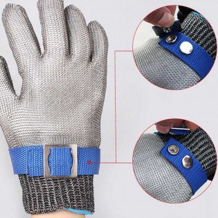 Кольчужная перчатка устойчивая к порезам Anti-cut (2)