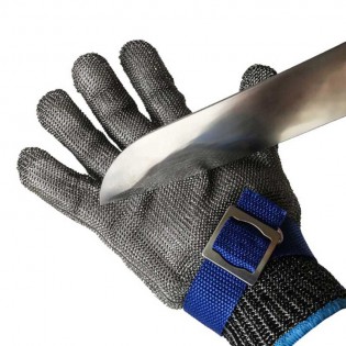 Кольчужная перчатка устойчивая к порезам Anti-cut