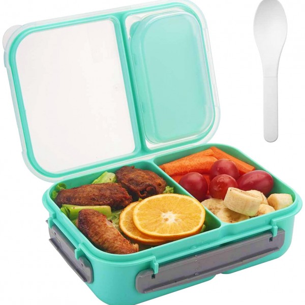 Ланч бокс «OldPAPA Bento» 1200 мл - зеленый