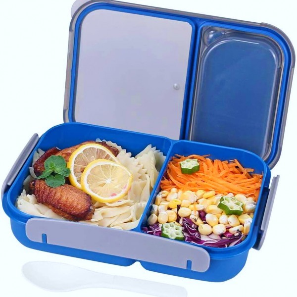 Ланч бокс «OldPAPA Bento» 1200 мл - синий