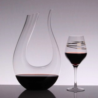 Декантер графин для вина U-образный – 1500 мл (13)