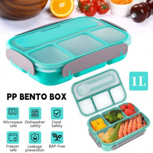 Ланч Бокс OldPAPA Bento 4 відділи синій (10)