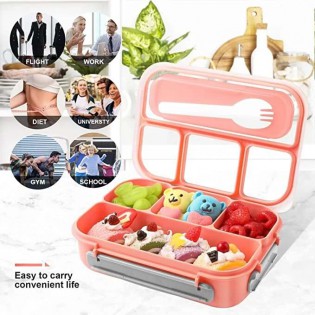 Ланч Бокс OldPAPA Bento 4 відділи синій (4)