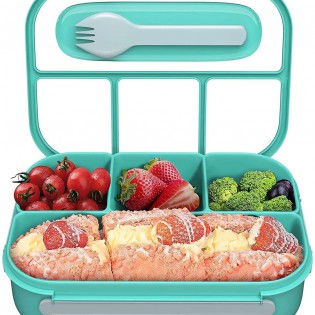 Ланч Бокс OldPAPA Bento 4 відділи синій