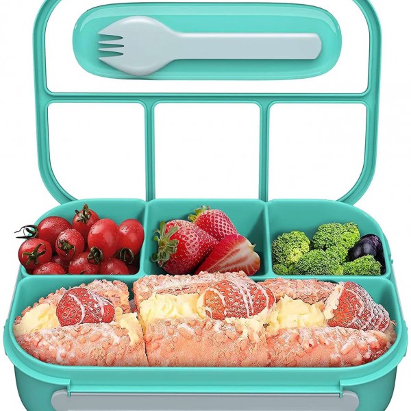 Ланч Бокс OldPAPA Bento 4 відділи синій