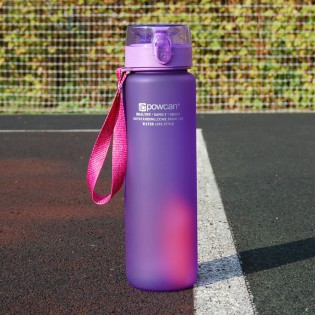 Спортивная бутылка PAWCAN 1000 мл - фиолетовая