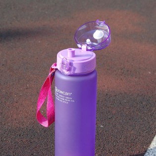 Спортивная бутылка PAWCAN 1000 мл – фиолетовая (5)