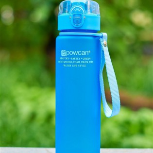 Спортивная бутылка POWCAN 560 мл – синяя