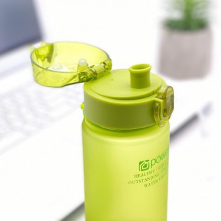 Спортивная бутылка POWCAN 400 мл – зелёная (3)