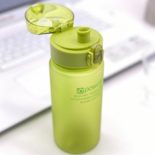Спортивная бутылка POWCAN 400 мл – зелёная