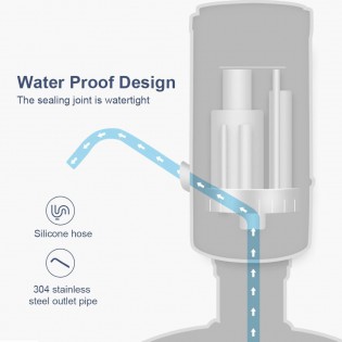 Помпа для воды электрическая с аккумулятором Water Pump (4)