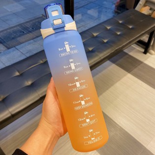 Спортивная бутылк Time Marker 1000 мл оранж/синий1