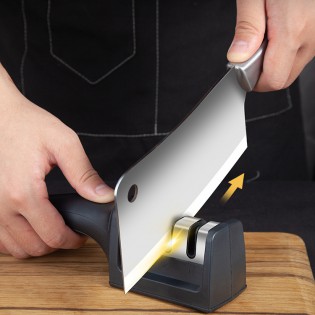 Тройная точилка для ножей Knife Sharpener (7)