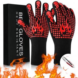 Термостойкие перчатки до 800 С˚ перчатки для барбекю Magic Gloves (6)
