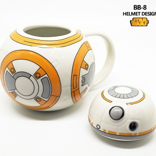 Чашка BB-8 Звездные Войны с крышкой 400 мл3