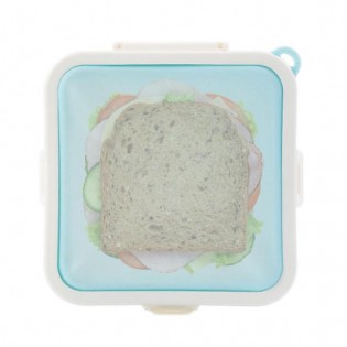 Ланч-бокс бутербродница седндвичница – голубой3