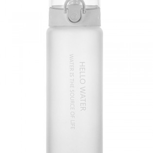 Спортивная бутылка для воды 780 мл с поилкой/защитой от открытия Hello Water – белая18