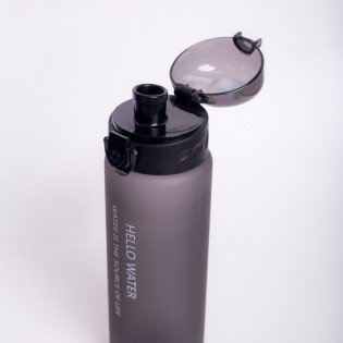 Спортивная бутылка для воды 780 мл с поилкой/защитой от открытия Hello Water – черная33