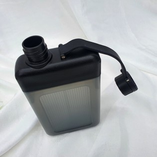 Плоская бутылка для воды формата А5 450 мл – черная8!!2902589778-0-cib