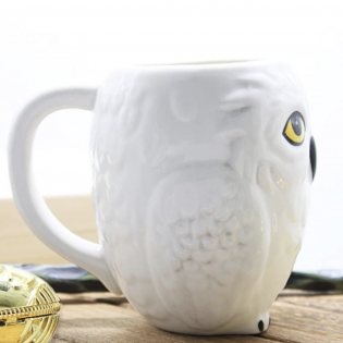 Керамическая чашка/кружка для чая/кофе Сова Букля Гарри Поттер 450 мл5