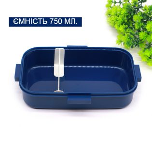 Ланч бокс Space синій (3)