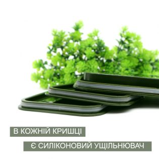 Ланч бокс транформер Lunch Box 1450 мл зелений 3