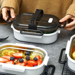 Ланчбокс Senior 800 мл – білий (5) Ланчбокс Senior 800 мл – білий (5)