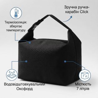 Ланч бег клік чорний характеристики 3 Ланч бег клік чорний характеристики 3